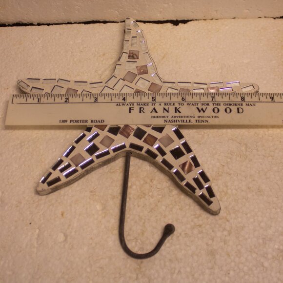 Star Mosaic Wall Hooks Pair - Picture 7 of 7
